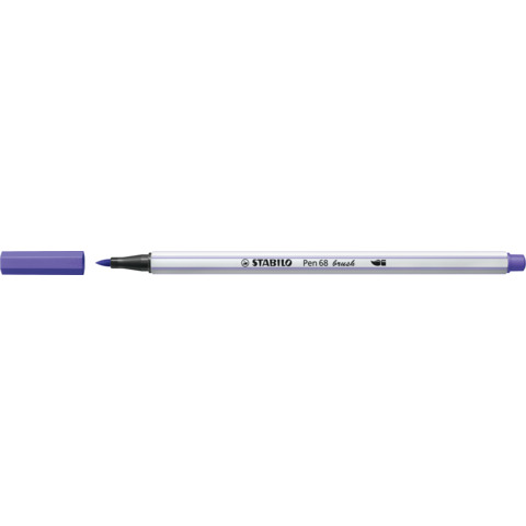 Pennarello Stabilo Pen 68 brush – punta a pennello – M 1 mm viola 568/55
