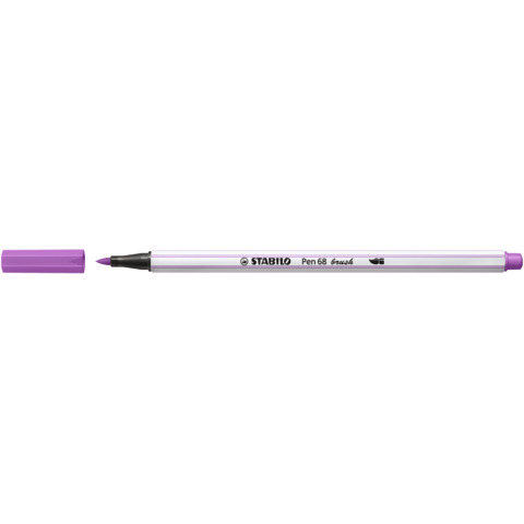 Pennarello Stabilo Pen 68 brush – punta a pennello – M 1 mm prugna 568/60