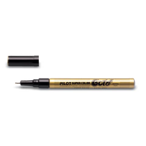 Marcatore a vernice Pilot Super Color punta in fibra di acrilico 1 mm oro – 002452