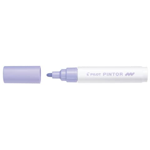 Marcatore multisuperficie Pilot Pintor a base d’acqua punta in fibra 4,5 mm viola pastello – 002373