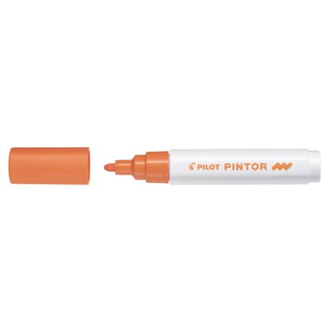 Marcatore multisuperficie Pilot Pintor a base d’acqua punta in fibra 4,5 mm arancio – 002391