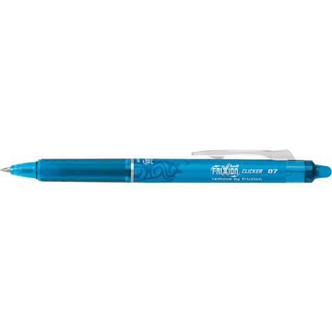 Penna a sfera cancellabile Pilot Frixion Ball Clicker ricaricabile 0,7 mm azzurro – 006794