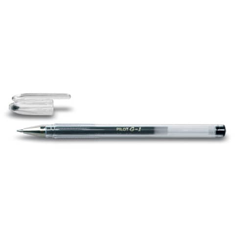 Penna a sfera gel Pilot G-1 punta fine 0,7 mm nero – 001665