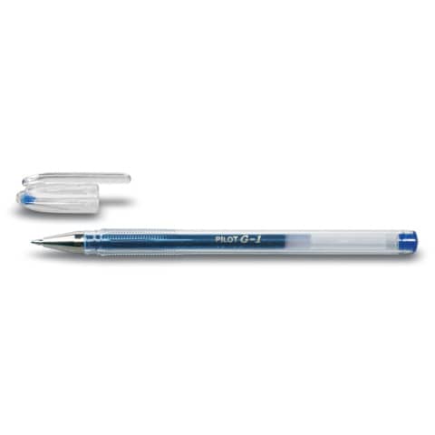 Penna a sfera gel Pilot G-1 punta fine 0,7 mm blu – 001666