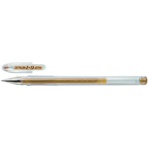 Penna a sfera gel Pilot G-1 punta fine 0,7 mm oro – 001681