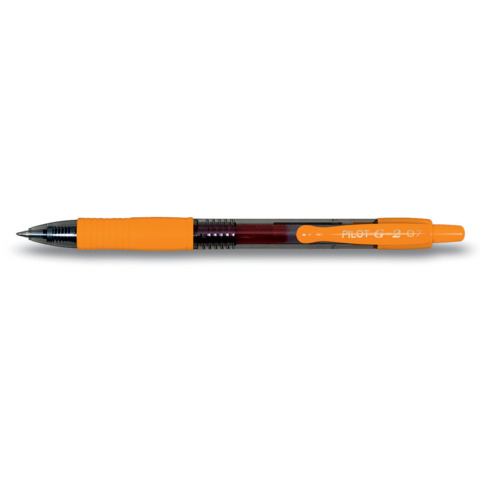 Penna gel a scatto Pilot G-2 0,7 mm arancione – 001393