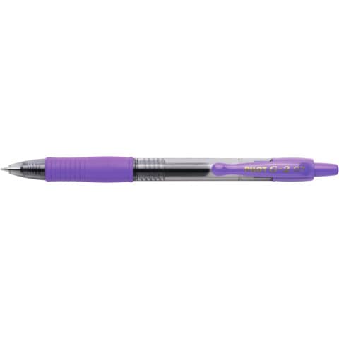 Penna gel a scatto Pilot G-2 0,7 mm viola – 001488