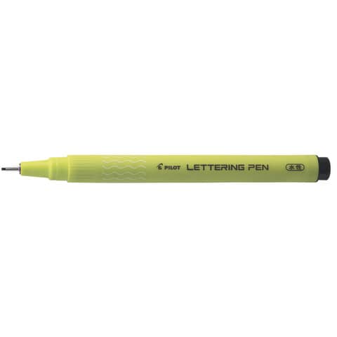 Penna punta in fibra Pilot Lettering colore nero 1 mm – 008465