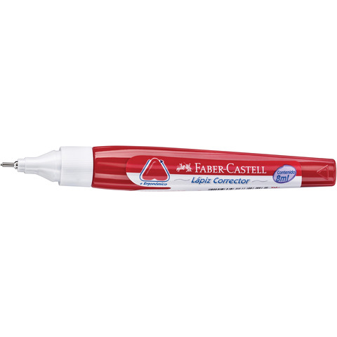 Correttore a penna Faber Castell 8 ml punta in metallo – 387808