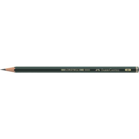 Matita di grafite Faber-Castell CASTELL 9000 3H – 119013