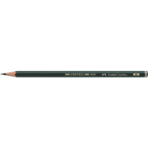 Matita di grafite Faber-Castell CASTELL 9000 6B – 119006