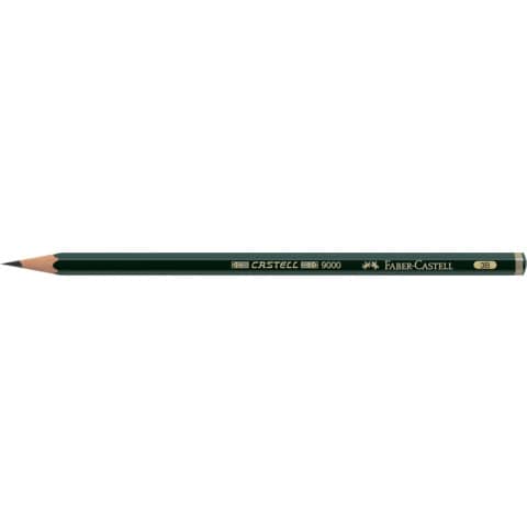 Matita di grafite Faber-Castell CASTELL 9000 3B – 119003
