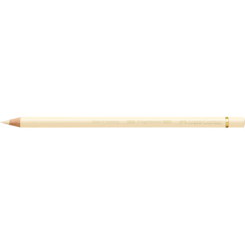 Matite colorate permanenti Faber Castell Polychromos mina 3,8 mm conf. 6 pezzi – avorio – 110103