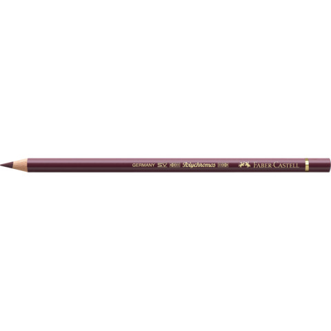 Matite colorate permanenti Faber Castell Polychromos mina 3,8 mm conf. 6 pezzi – caput mortuum viola – 110263