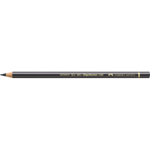 Matite colorate permanenti Faber Castell Polychromos mina 3,8 mm conf. 6 pezzi – seppia scura – 110175