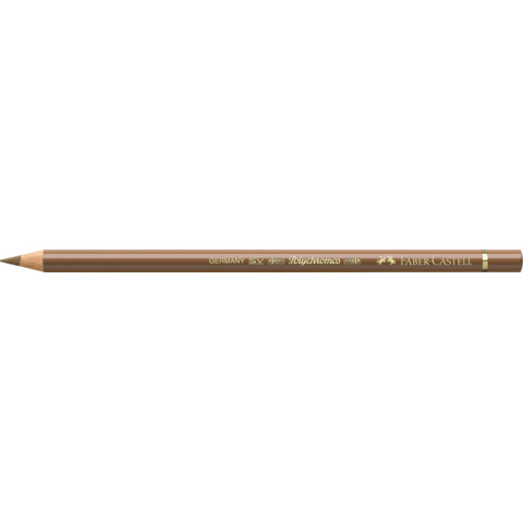 Matite colorate permanenti Faber Castell Polychromos mina 3,8 mm conf. 6 pezzi Faber-Castell terra d’Umbria naturale –