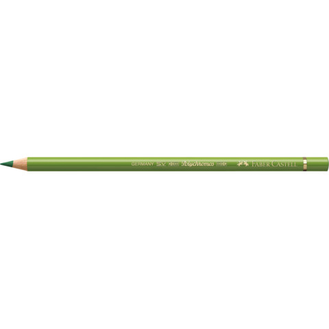 Matite colorate permanenti Faber Castell Polychromos mina 3,8 mm conf. 6 pezzi – verde terra giallastro – 110168