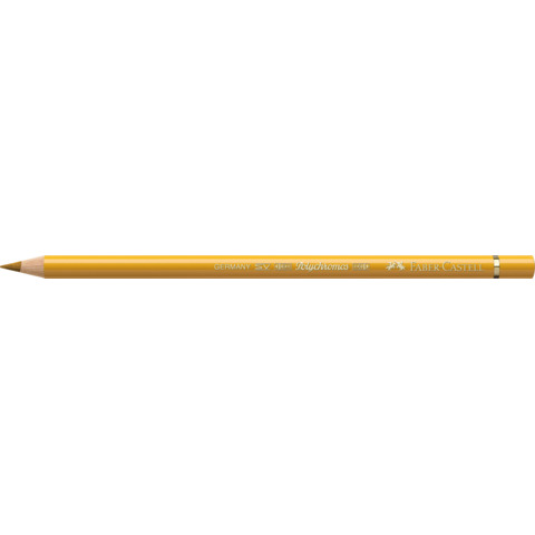 Matite colorate permanenti Faber Castell Polychromos mina 3,8 mm conf. 6 pezzi – ocra chiara – 110183