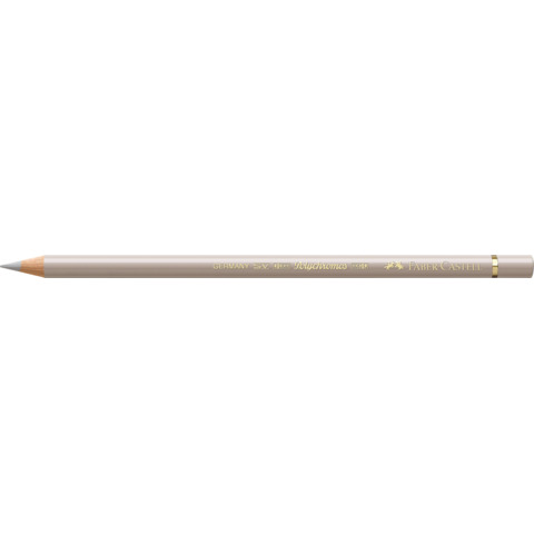 Matite colorate permanenti Faber Castell Polychromos mina 3,8 mm conf. 6 pezzi – grigio caldo II – 110271