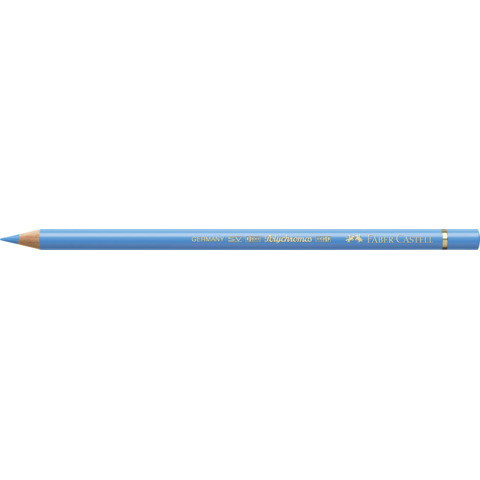 Matite colorate permanenti Faber Castell Polychromos mina 3,8 mm conf. 6 pezzi – blu smalto – 110146