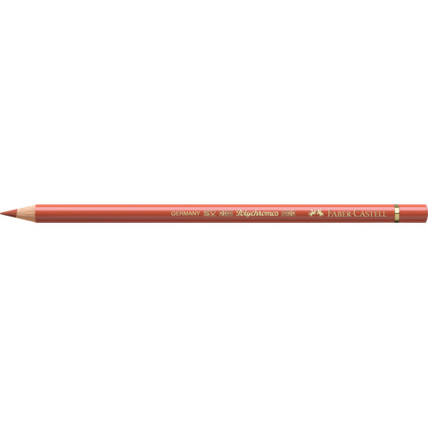 Matite colorate permanenti Faber Castell Polychromos mina 3,8 mm conf. 6 pezzi – sanguigno – 110188