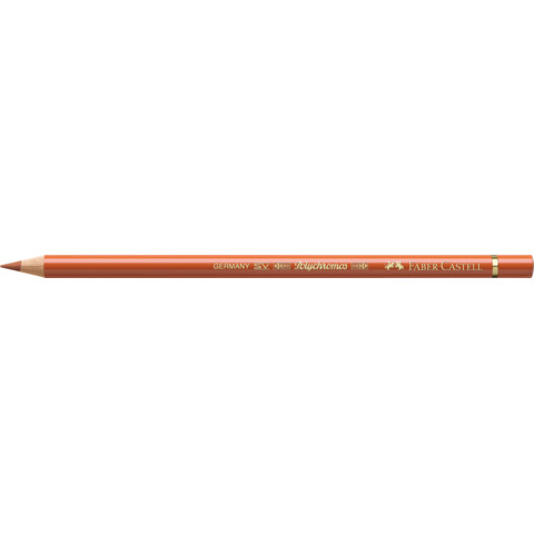 Matite colorate permanenti Faber Castell Polychromos mina 3,8 mm conf. 6 pezzi – terracotta – 110186