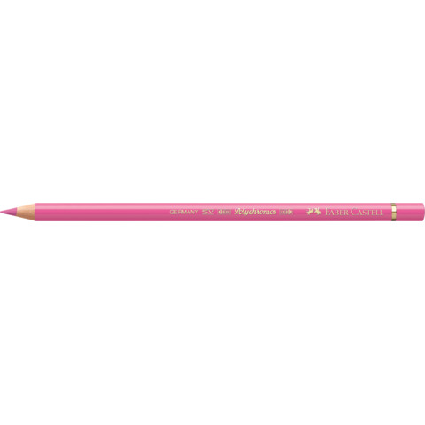 Matite colorate permanenti Faber Castell Polychromos mina 3,8 mm conf. 6 pezzi – rosa robbia – 110129