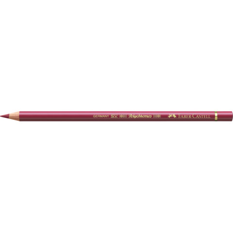 Matite colorate permanenti Faber Castell Polychromos mina 3,8 mm conf. 6 pezzi – carminio bruciato – 110193