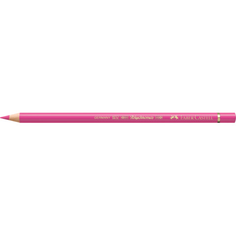 Matite colorate permanenti Faber Castell Polychromos mina 3,8 mm conf. 6 pezzi – rosa porpora chiaro – 110128