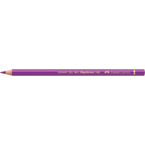 Matite colorate permanenti Faber Castell Polychromos mina 3,8 mm conf. 6 pezzi – cremisi – 110134