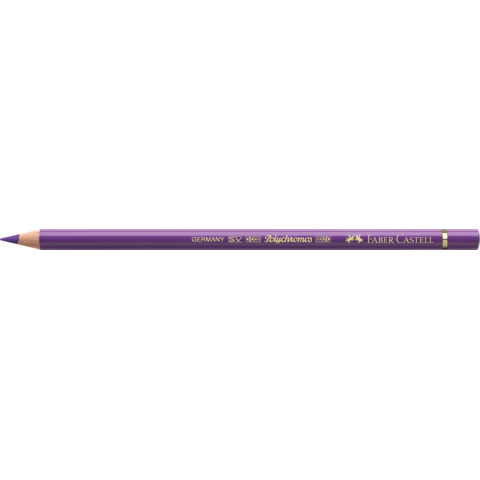 Matite colorate permanenti Faber Castell Polychromos mina 3,8 mm conf. 6 pezzi – viola manganese – 110160