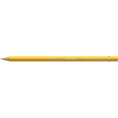 Matite colorate permanenti Faber Castell Polychromos mina 3,8 mm conf. 6 pezzi – giallo napoletano scuro – 110184