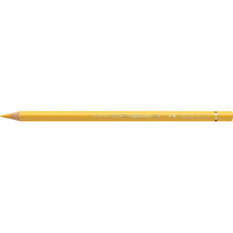 Matite colorate permanenti Faber Castell Polychromos mina 3,8 mm conf. 6 pezzi – giallo cadmio scuro – 110108