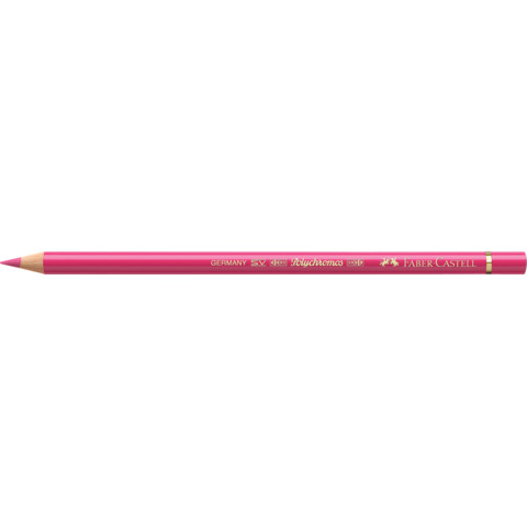 Matite colorate permanenti Faber Castell Polychromos mina 3,8 mm conf. 6 pezzi – carminio rosato – 110124
