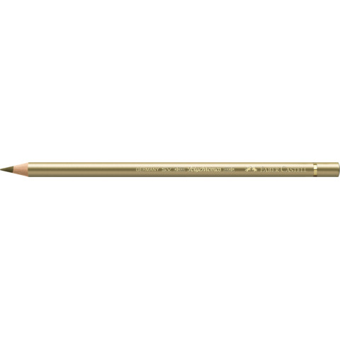 Matite colorate permanenti Faber Castell Polychromos mina 3,8 mm conf. 6 pezzi – oro – 110250