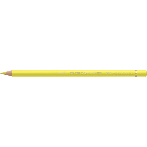 Matite colorate permanenti Faber Castell Polychromos mina 3,8 mm conf. 6 pezzi – giallo chiaro – 110104
