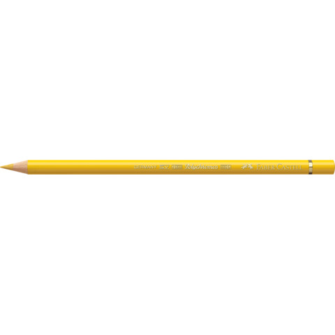 Matite colorate permanenti Faber Castell Polychromos mina 3,8 mm conf. 6 pezzi – giallo napoletano – 110185