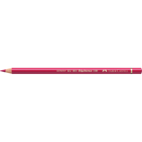 Matite colorate permanenti Faber Castell Polychromos mina 3,8 mm conf. 6 pezzi – cremisi alizarina – 110226