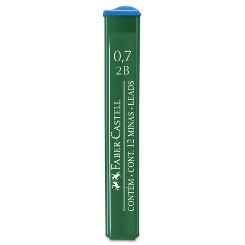 Astucci 12 mine 2B Faber-Castell Super Polymer 0,7 mm – scatola 12 astucci 521702