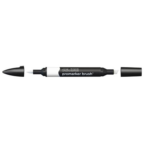 Pennarelli Winsor&Newton Promarker Brush doppia punta scalpello-pennello – cool grey 1 CG1 – 0204161