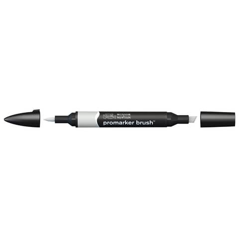 Pennarelli Winsor&Newton Promarker Brush doppia punta scalpello-pennello – cool grey 3 CG3 – 0204159