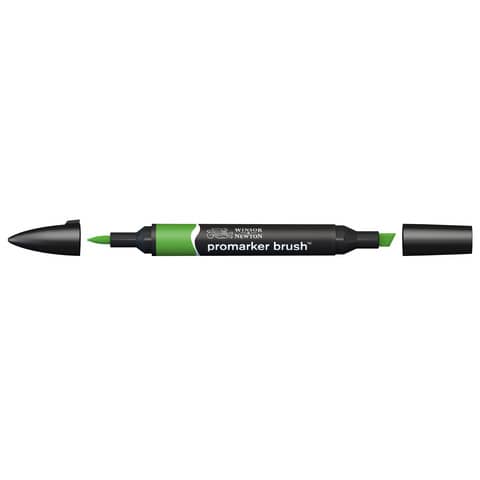 Pennarelli Winsor&Newton Promarker Brush doppia punta scalpello-pennello – forest green G356 – 0204068