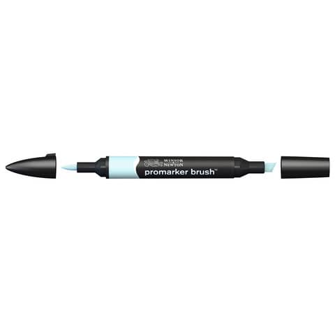 Pennarelli Winsor&Newton Promarker Brush doppia punta scalpello-pennello – cool aqua C429 – 0204204
