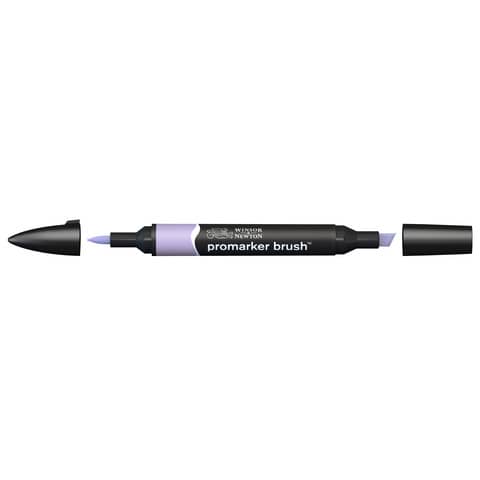 Pennarelli Winsor&Newton Promarker Brush doppia punta scalpello-pennello – lilac V327 – 0204226
