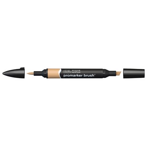 Pennarelli Winsor&Newton Promarker Brush doppia punta scalpello-pennello – cinnamon O427 – 0204199