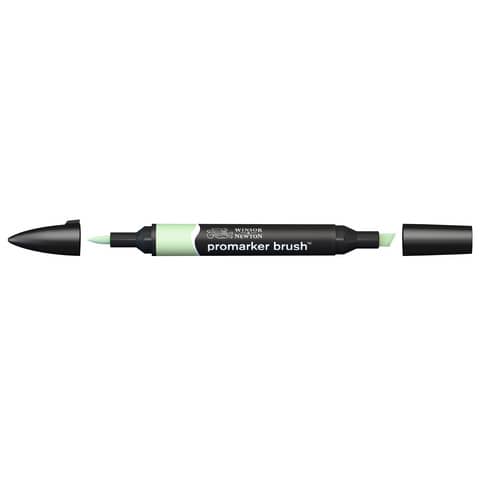 Pennarelli Winsor&Newton Promarker Brush doppia punta scalpello-pennello – meadow green G339 – 0204215