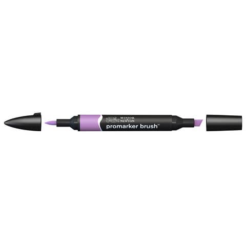 Pennarelli Winsor&Newton Promarker Brush doppia punta scalpello-pennello – amethyst V626 – 0204167