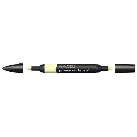 Pennarelli Winsor&Newton Promarker Brush doppia punta scalpello-pennello – soft lime Y828 – 0204368