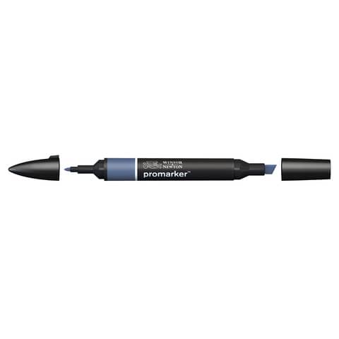 Pennarelli Winsor&Newton Promarker doppia punta fine-larga – midnight blue B624 – 0203401