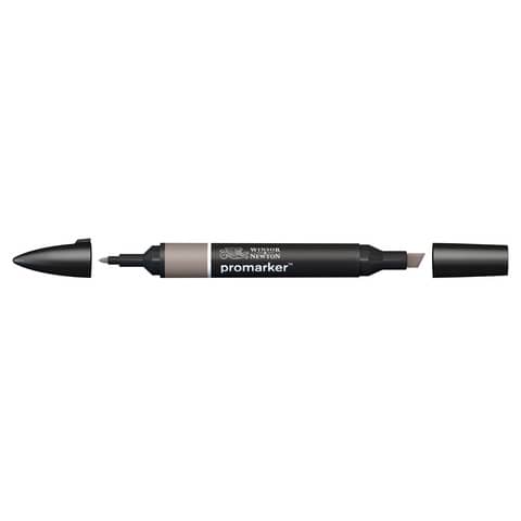 Pennarelli Winsor&Newton Promarker doppia punta fine-larga – warm grey 4 WG4 – 0203131